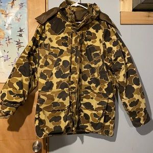Columbia Old School Camo Vintage Gortex Insulated Hunting Jacket